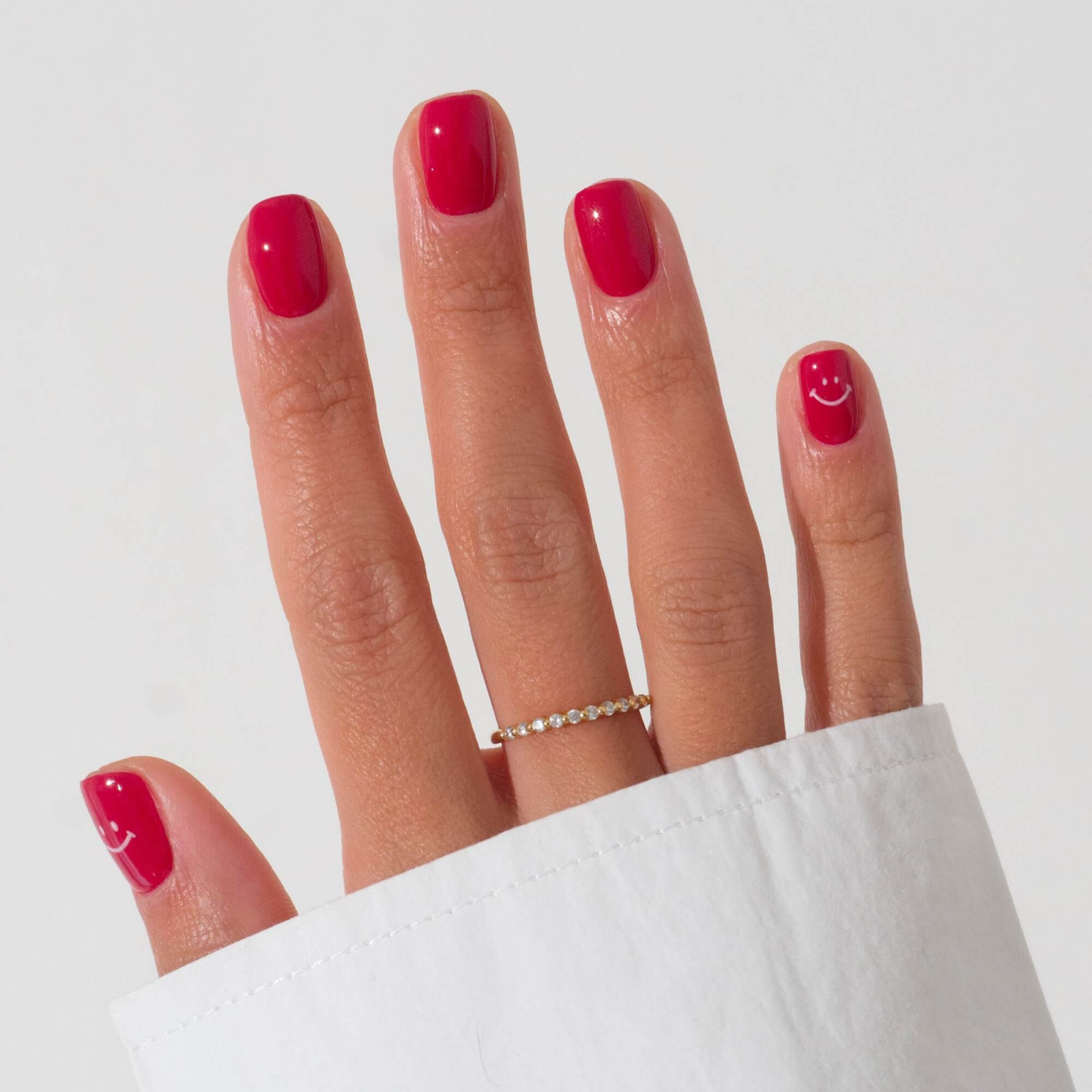vernis au silicium opaque rose framboise - MÊME Cosmetics