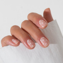 The white manicure set - with silicon - MÊME