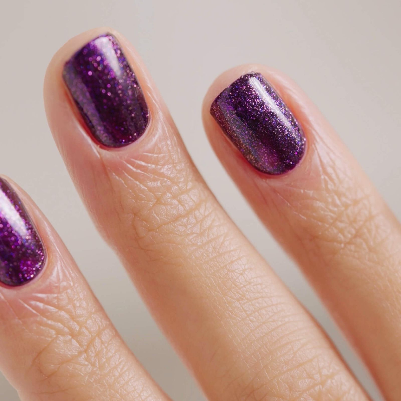 Top coat étincelant