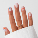 Milky nude nail polish