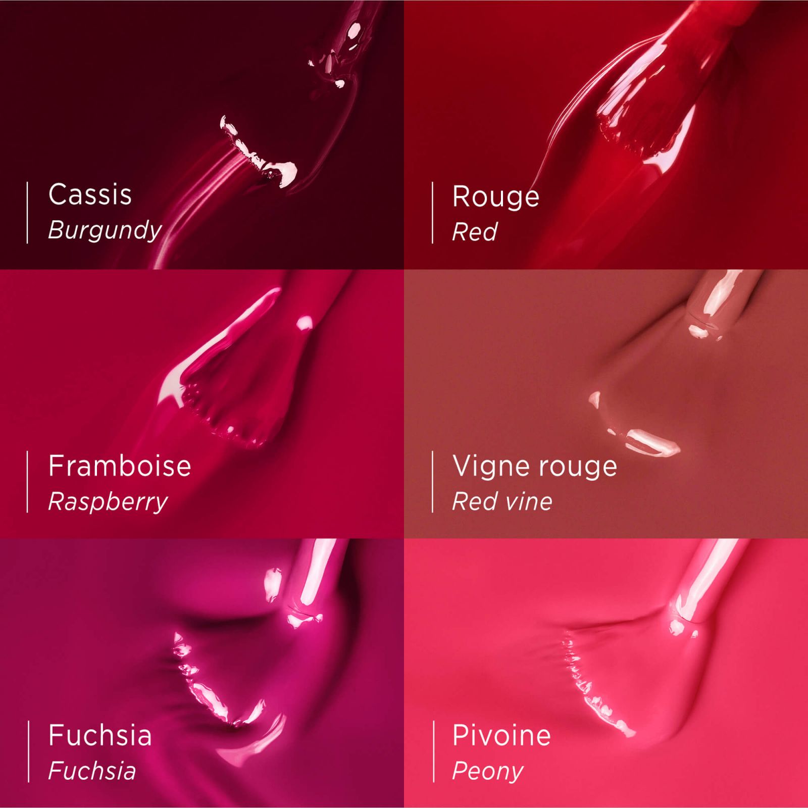Vernis au silicium Rouge