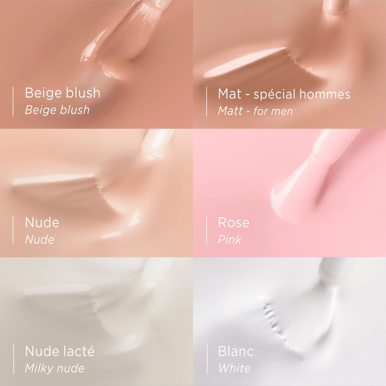 Vernis au silicium Rose