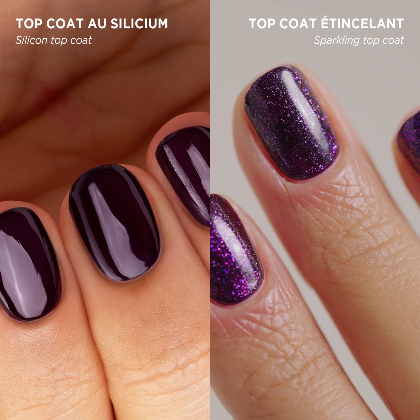 Top coat au silicium