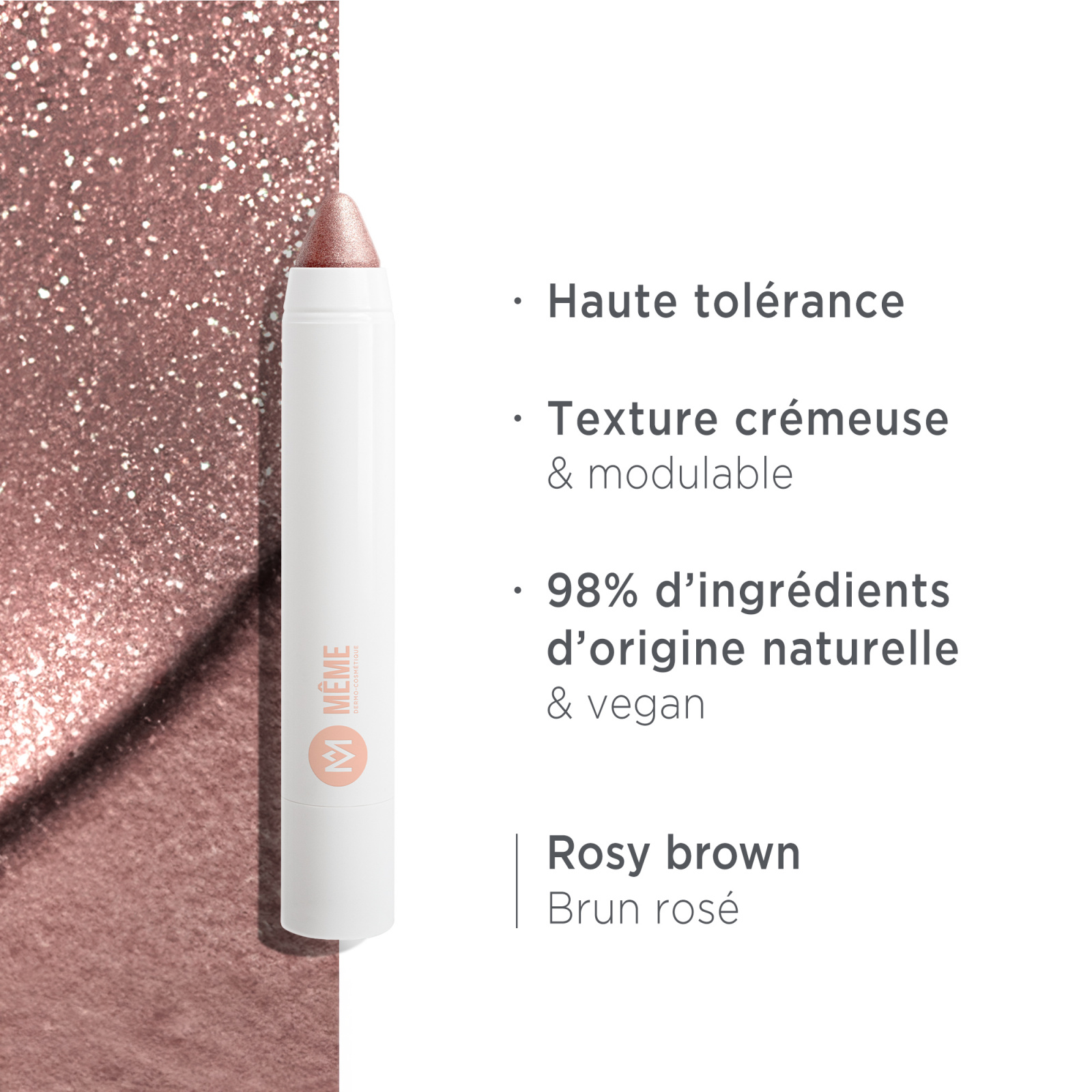 L’Ombre à paupières brun rosé - MÊME