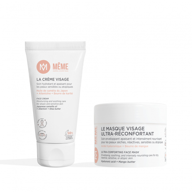 Routine hydratante et repulpante visage - MÊME