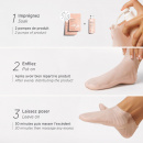 Soin des pieds : chaussons hydratants & apaisants, cure 10 jours -MÊME