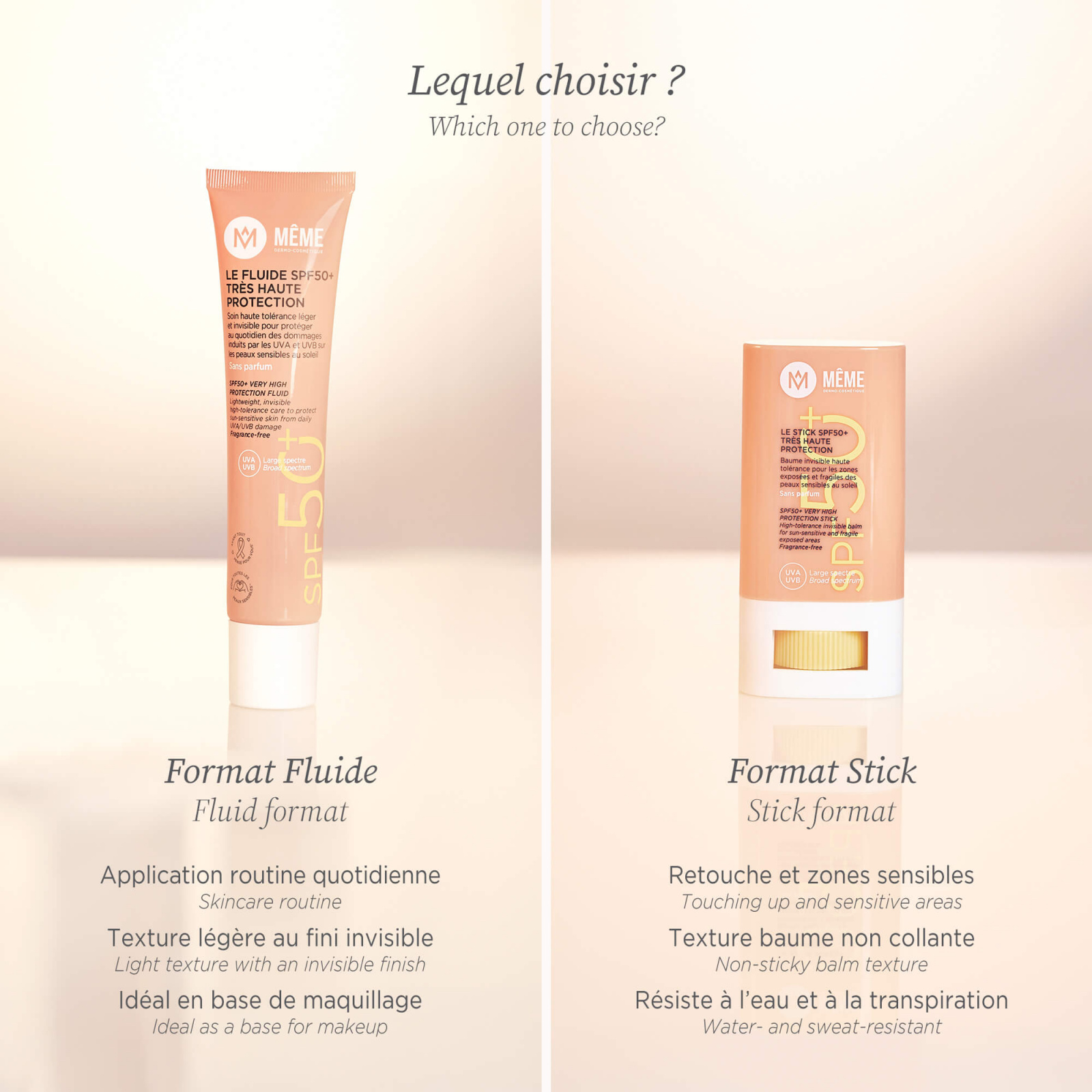 stick solaire chimiothérapie - MÊME Cosmetics