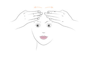 Tuto gymnastique faciale front Tuto gymnastique faciale front