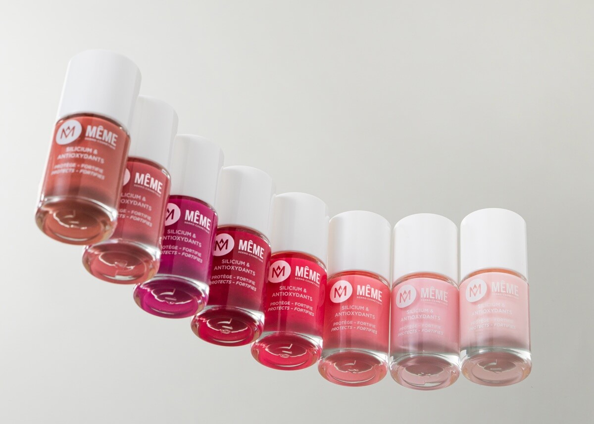 Vernis colorés au silicium et antioxydants MÊME