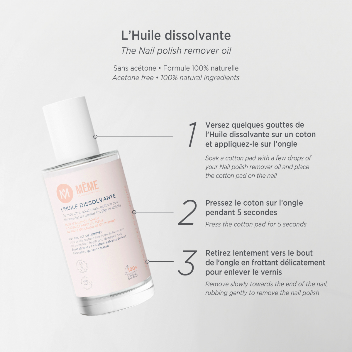 Huile dissolvante
