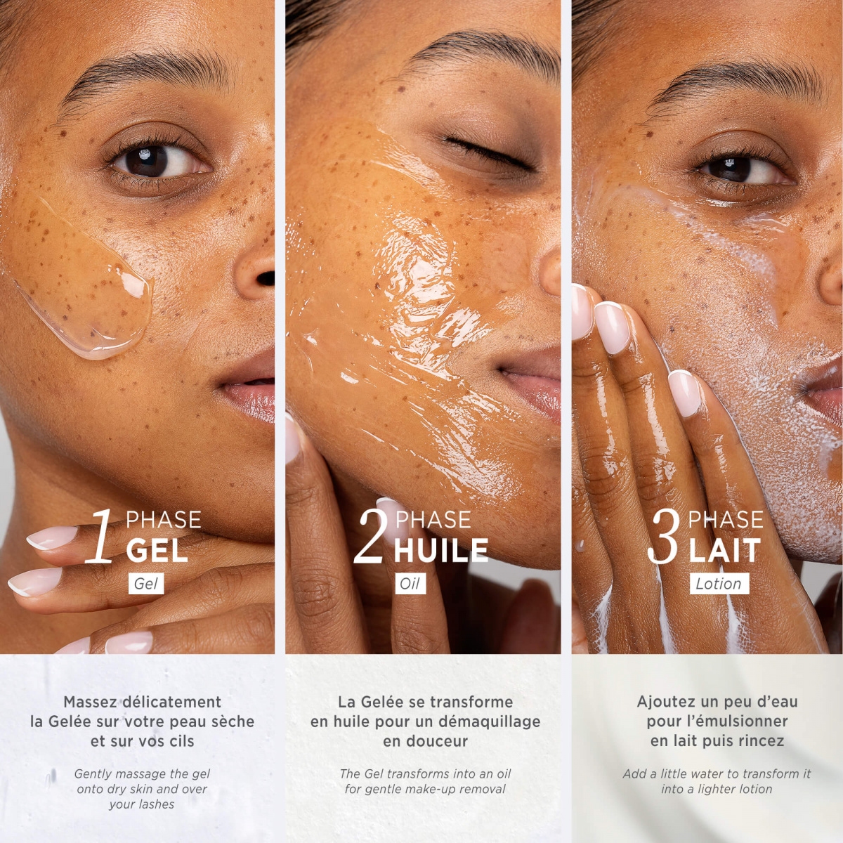 Gelée fondante démaquillante